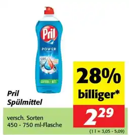 Nah&Frisch Pril Spülmittel Angebot