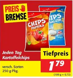 Nah&Frisch Jeden Tag Kartoffelchips Angebot