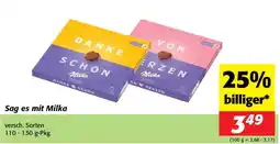 Nah&Frisch Sag es mit Milka Angebot
