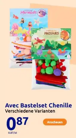 Action Avec Bastelset Chenille Angebot
