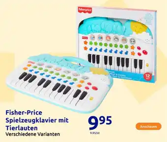 Action Fisher-Price Spielzeugklavier mit Tierlauten Angebot