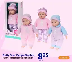 Action Dolly Star Puppe Sophie Angebot