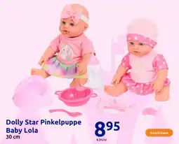 Action Dolly Star Pinkelpuppe Baby Lola Angebot