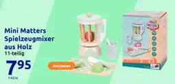 Action Mini Matters Spielzeugmixer aus Holz Angebot