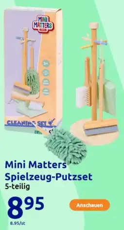 Action Mini Matters Spielzeug-Putzset Angebot