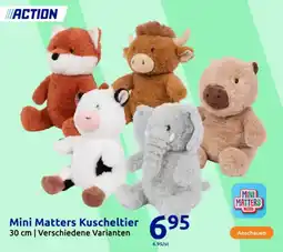 Action Mini Matters Kuscheltier Angebot