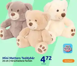 Action Mini Matters Teddybär 2 Angebot