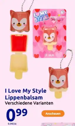 Action I Love My Style Lippenbalsam Angebot