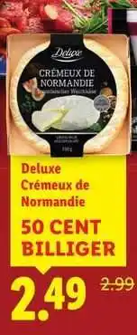 Lidl Deluxe Crémeux de Normandie Angebot