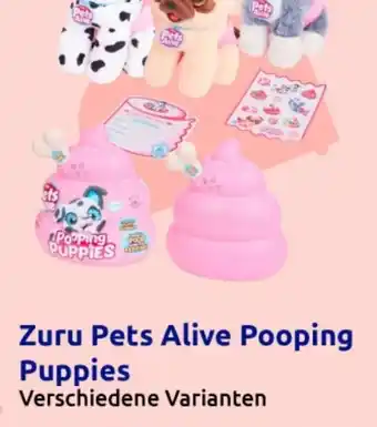 Action Zuru Pets Alive Pooping Puppies Angebot