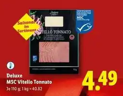 Lidl Deluxe MSC Vitello Tonnato Angebot
