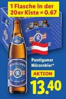Lidl Puntigamer Marzenbier Angebot