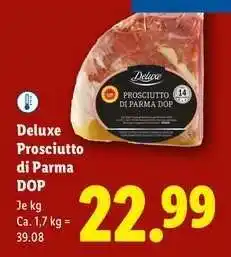 Lidl Deluxe Prosciutto di Parma DOP Angebot