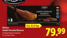 Lidl Deluxe Jamón Serrano Reserva Angebot