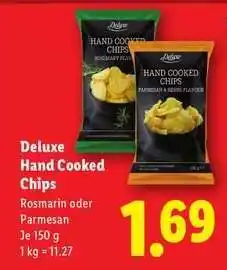 Lidl Deluxe Hand Cooked Chips Angebot