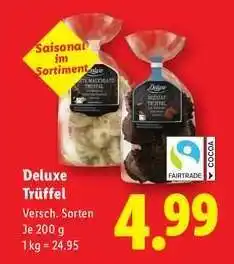 Lidl Deluxe Trüffel Angebot