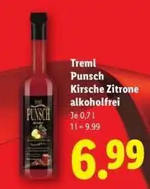 Lidl Treml Punsch Kirsche Zitrone alkoholfrei Angebot
