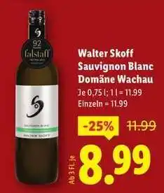 Lidl Walter Skoff Sauvignon Blanc Domäne Wachau Angebot