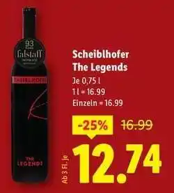 Lidl Scheiblhofer The Legends Angebot