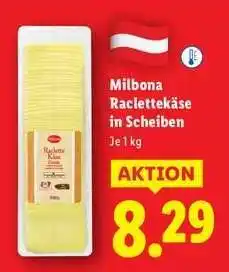 Lidl Milbona Raclettekäse in Scheiben Angebot