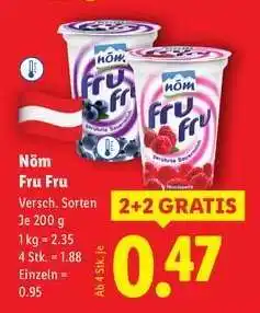 Lidl Nöm Fru Fru Angebot