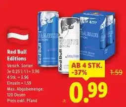 Lidl Red Bull Editions Angebot