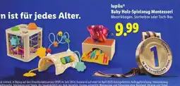Lidl lupilu Baby Holz-Spielzeug Montessori Angebot