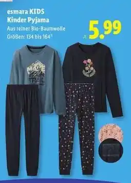 Lidl esmara KIDS Kinder Pyjama Angebot