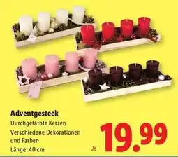 Lidl Adventgesteck Angebot