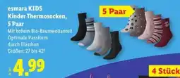 Lidl esmara KIDS Kinder Thermosocken, 5 Paar Angebot