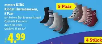 Esmara KIDS Kinder Thermosocken, 5 Paar