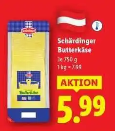 Lidl Schärdinger Butterkäse Angebot