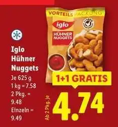 Lidl Iglo Hühner Nuggets Angebot