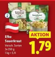 Lidl Efko Sauerkraut Angebot