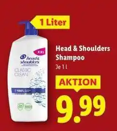 Lidl Head & Shoulders Shampoo Angebot