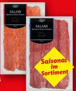 Lidl Deluxe Salami Spianata Rossa Piccante Angebot
