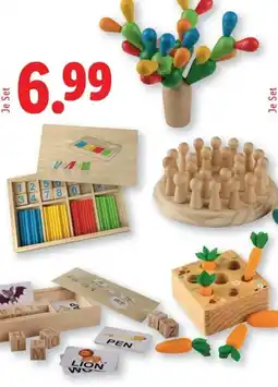 Lidl Lupilu Motorik-Spielzeug Montessori Angebot