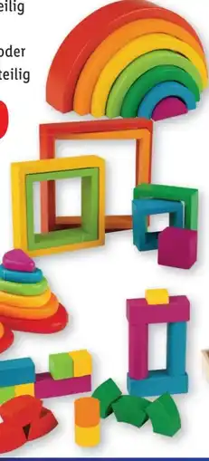 Lidl Playtive Holz-Regenbogen Montessori Angebot