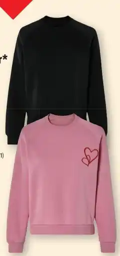 Lidl Esmara Damen Sweatpullover Angebot