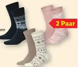 Lidl Esmara Damen Thermo Socken Angebot