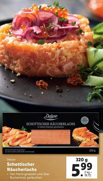 Lidl Schottischer Räucherlachs 320g Angebot
