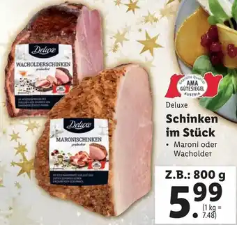 Lidl Schinken Im Stück 800g Angebot