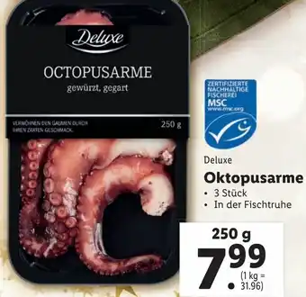 Lidl Oktopusarme 250g Angebot