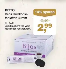 Prokopp Bitto bijos holzkohle- tabletten Angebot