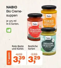 Prokopp Nabio bio creme- suppen Rote Beete und Kürbis Angebot