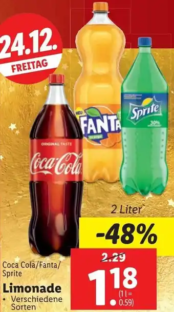 Lidl Limonade 2 Liter Angebot