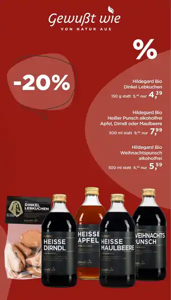 Hildegard Bio Dinkel Lebkuchen