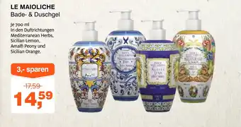 Prokopp Le maioliche Angebot