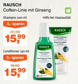 Prokopp Rausch coffein-linie mit ginseng shampoo Angebot