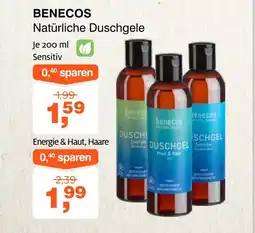 Prokopp Benecos Natürliche Duschgele Energie & Haut, Haare Angebot